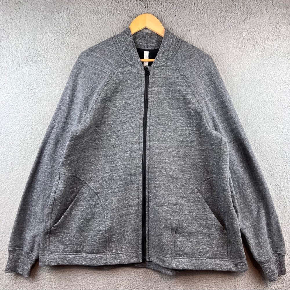 lululemon athletica Gray Zip Up Jacket